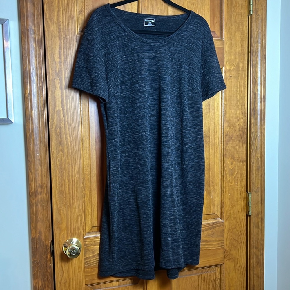 Women's 32 Degrees Cool Dark Gray Dress / Cover-Up Size XL